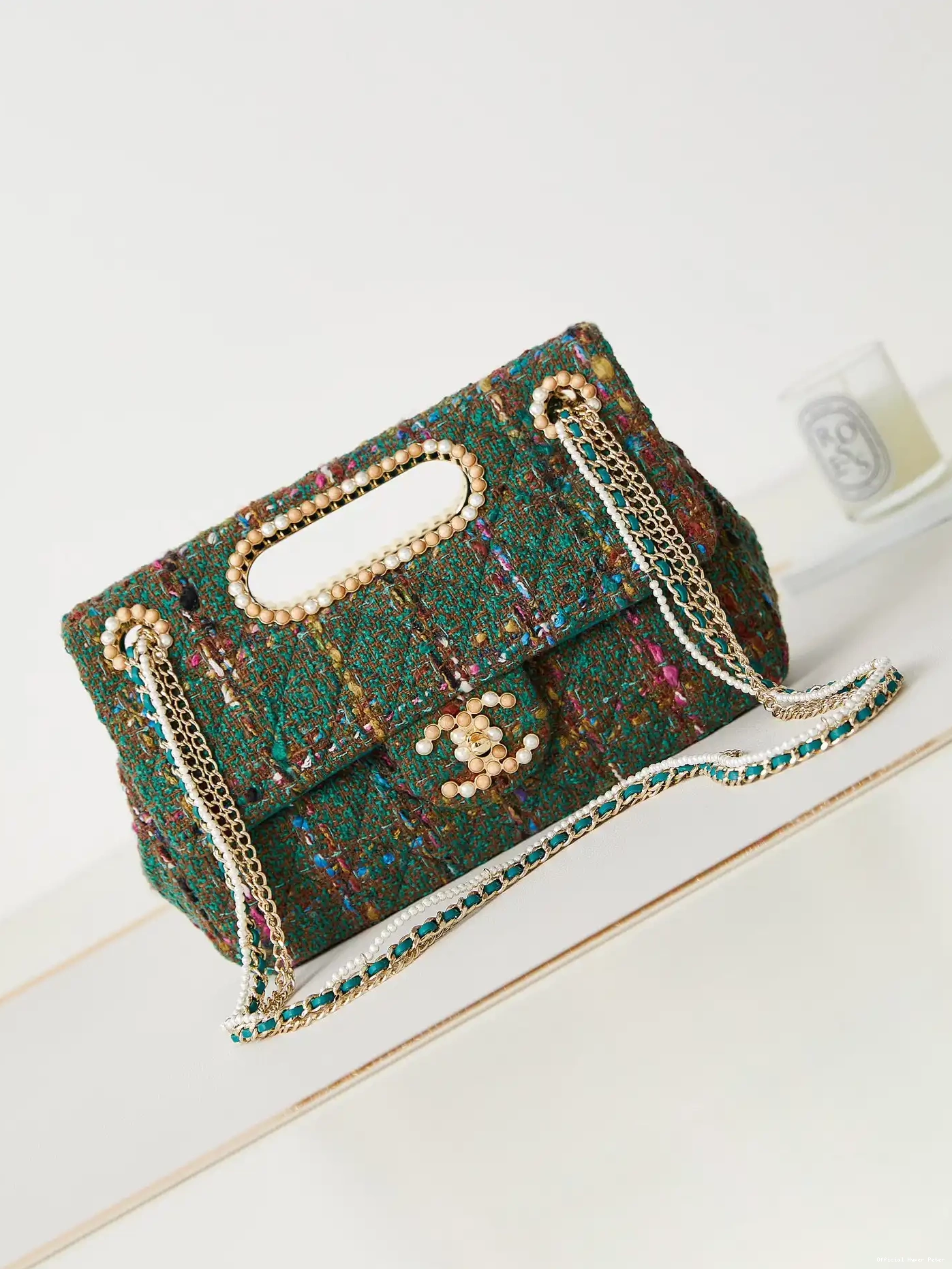 HyperPeter TOP LARGE WITH FLAP BAG HANDLE CHANEL 0626
